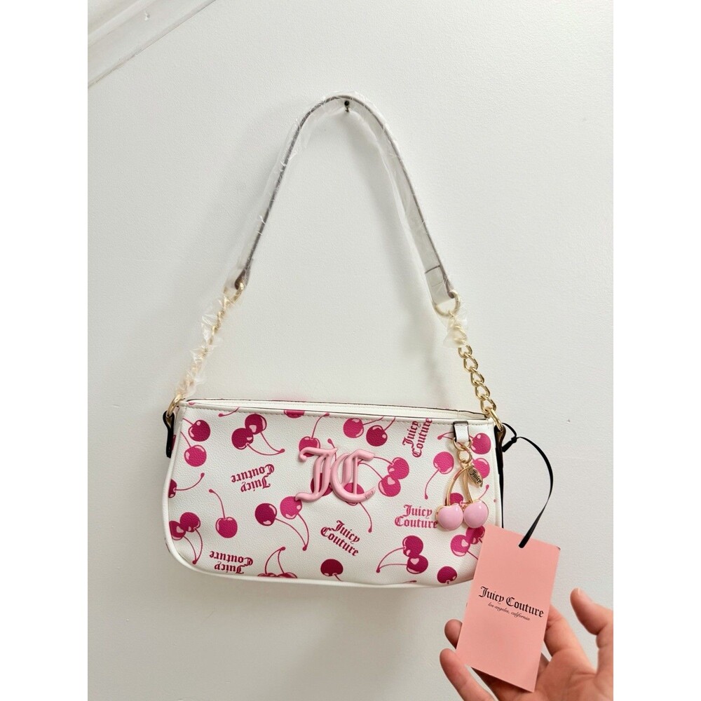 NWT Juicy Couture Cherry On Top Shoulder Bag - Picture 9 of 10